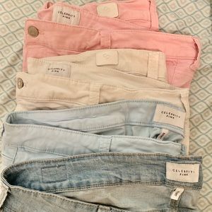 Celebrity Pink plus size short bundle